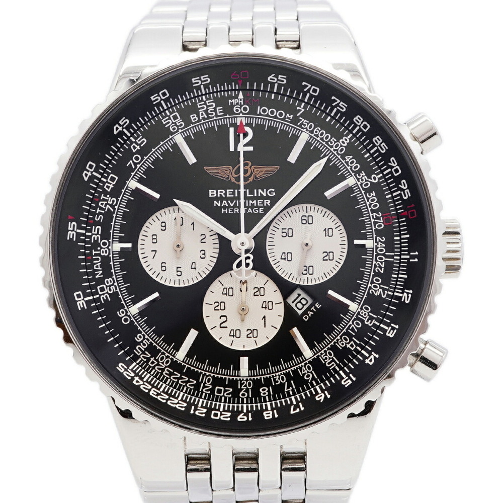 Breitling Navitimer Heritage A35350 Black Dial Men's Watch